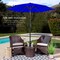 Best Choice Products 7.5ft Heavy-Duty Outdoor Market Patio Umbrella w/ Push Button Tilt, Easy Crank
